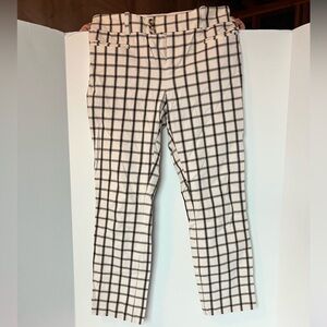Anthropologie Plaid Trousers